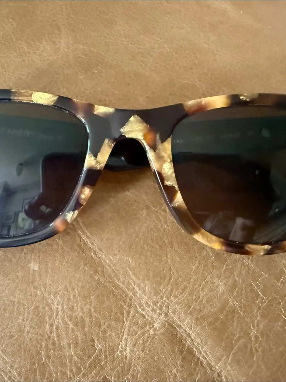 Ray-Ban Tortoise  Sunglasses and Pouch